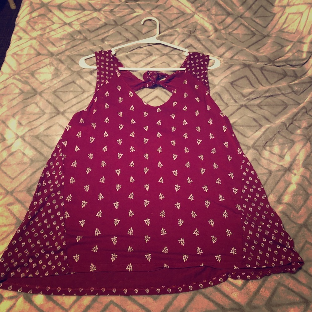 Old navy top tie back